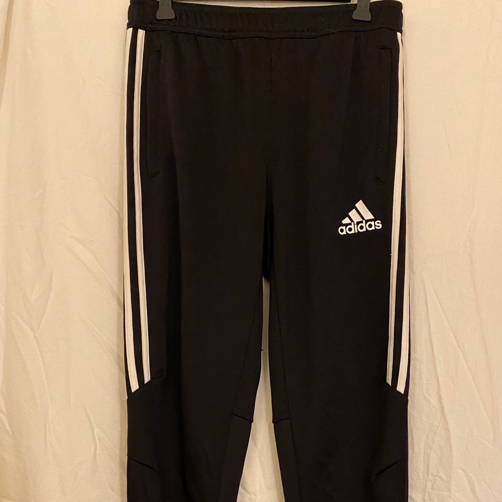 Black Adidas pants